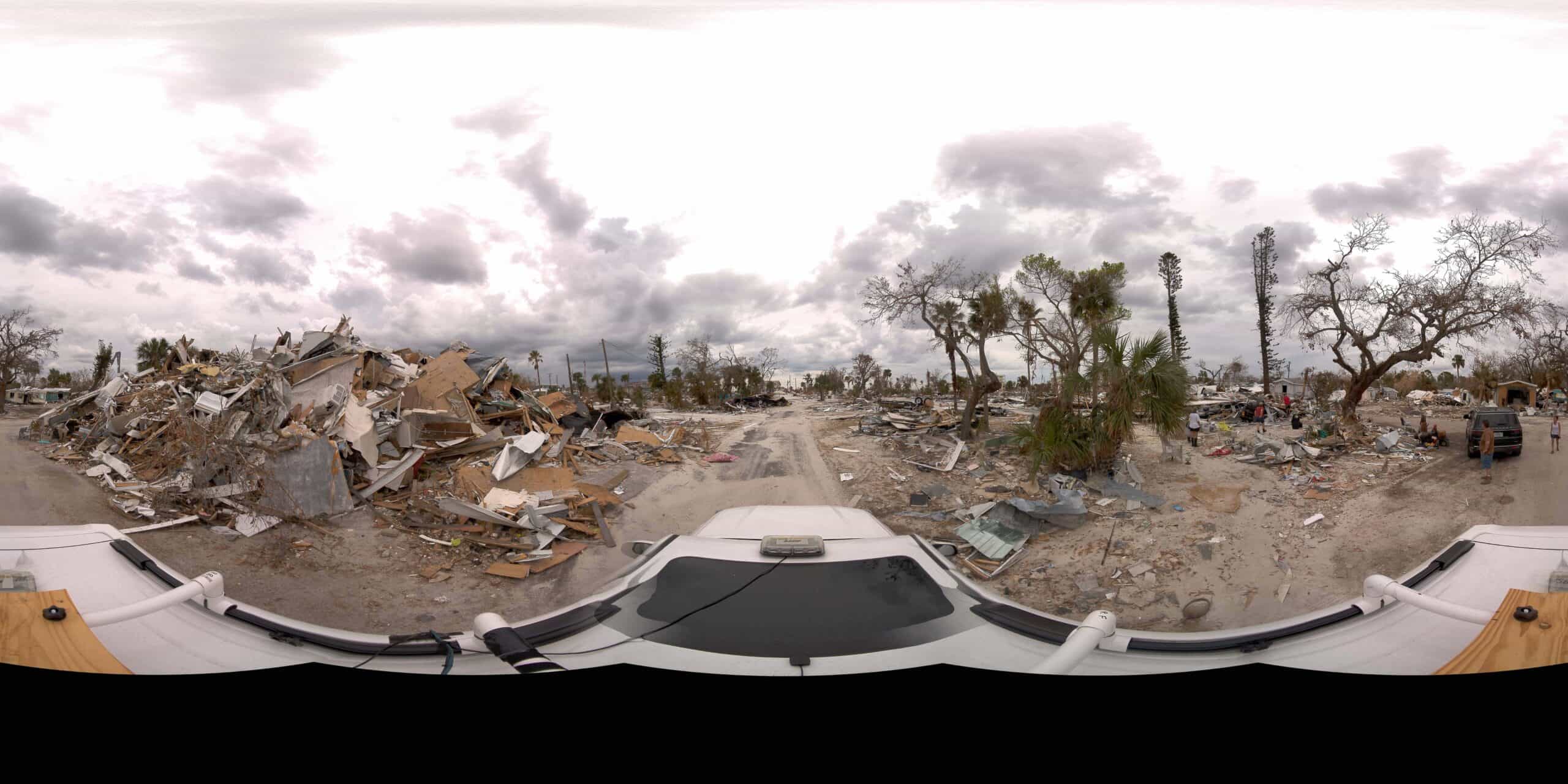 collect perishable data with mosaic 360 cameras post disaster